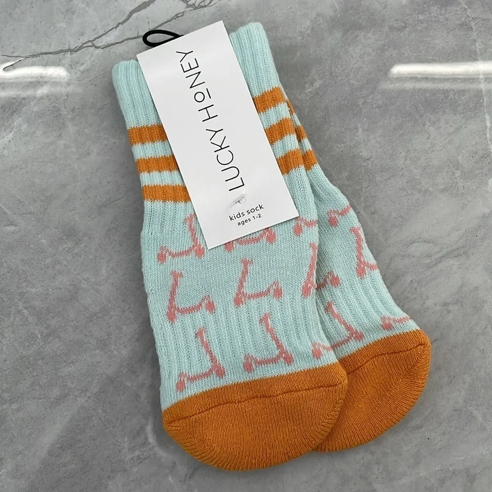 Lucky Honey The Scooter Kids Grippy Socks